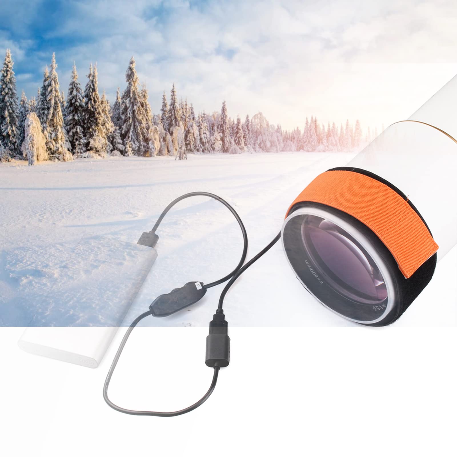SVBONY Heizband 400 mm USB Tauheizung Objektivwärmer 5V