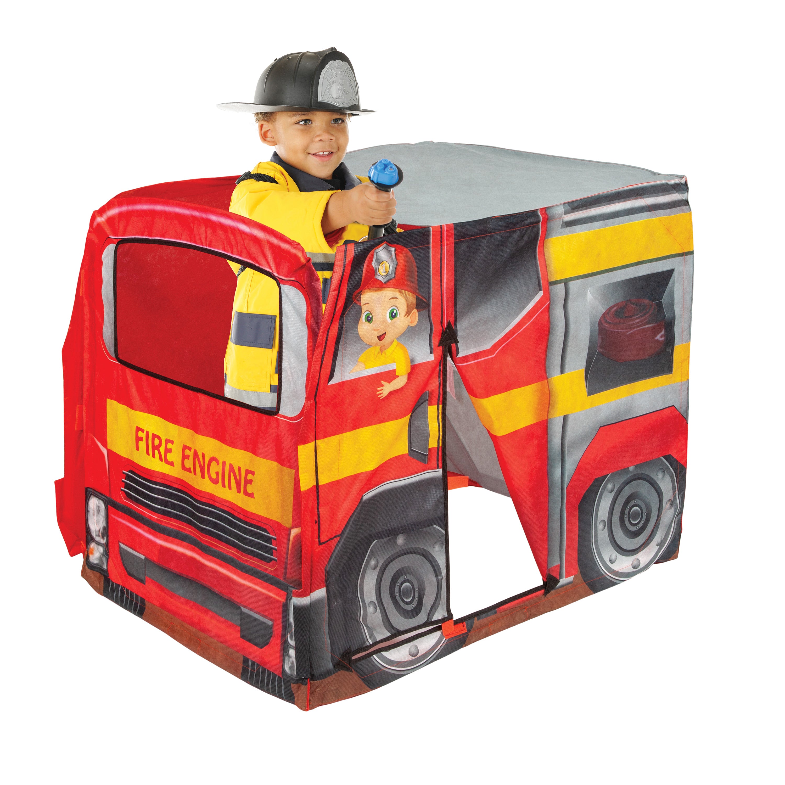 Explore Scientific Fire Engine Spielzelt Kinder ab 3 J