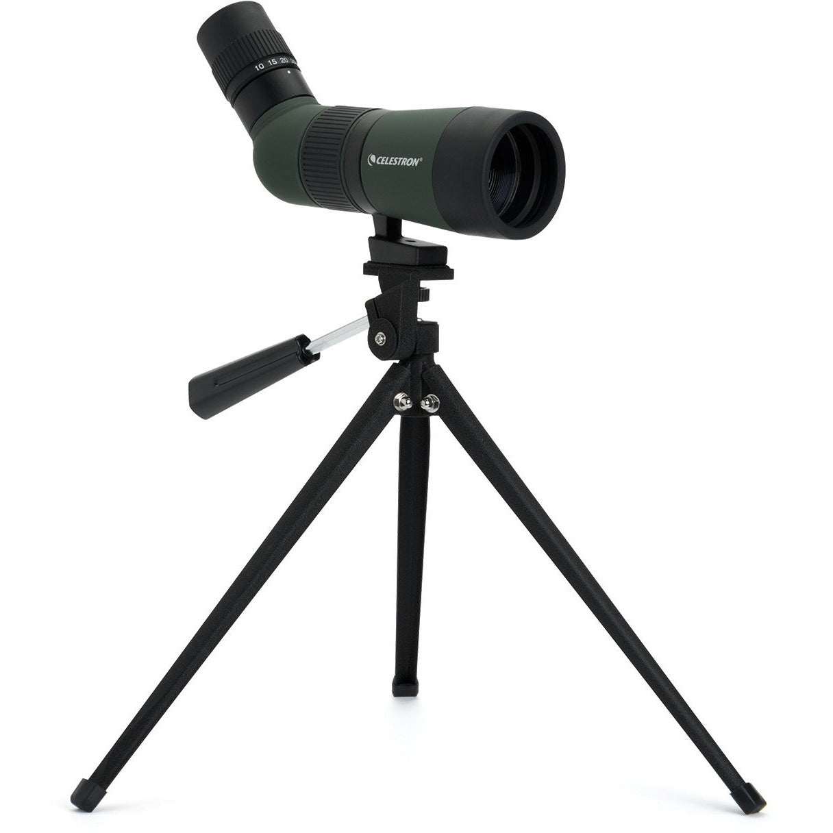 Celestron LandScout 10-30x50 Spektiv gewinkelt mit Stativ
