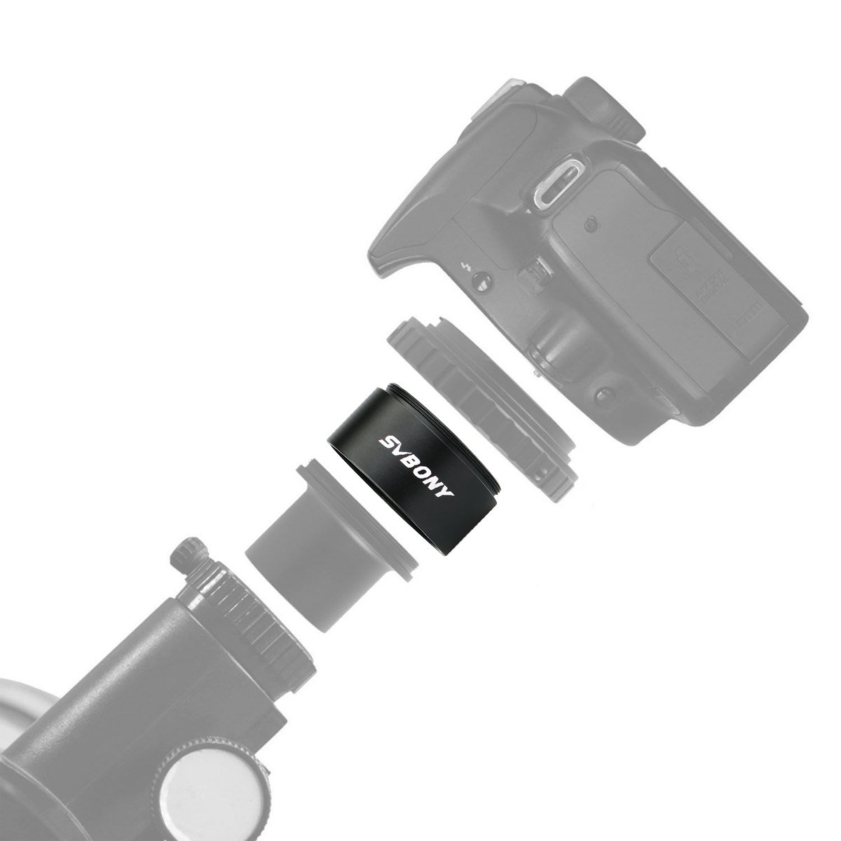 Svbony SV186 Verlängerungsrohr M42 50mm T2 Adapter