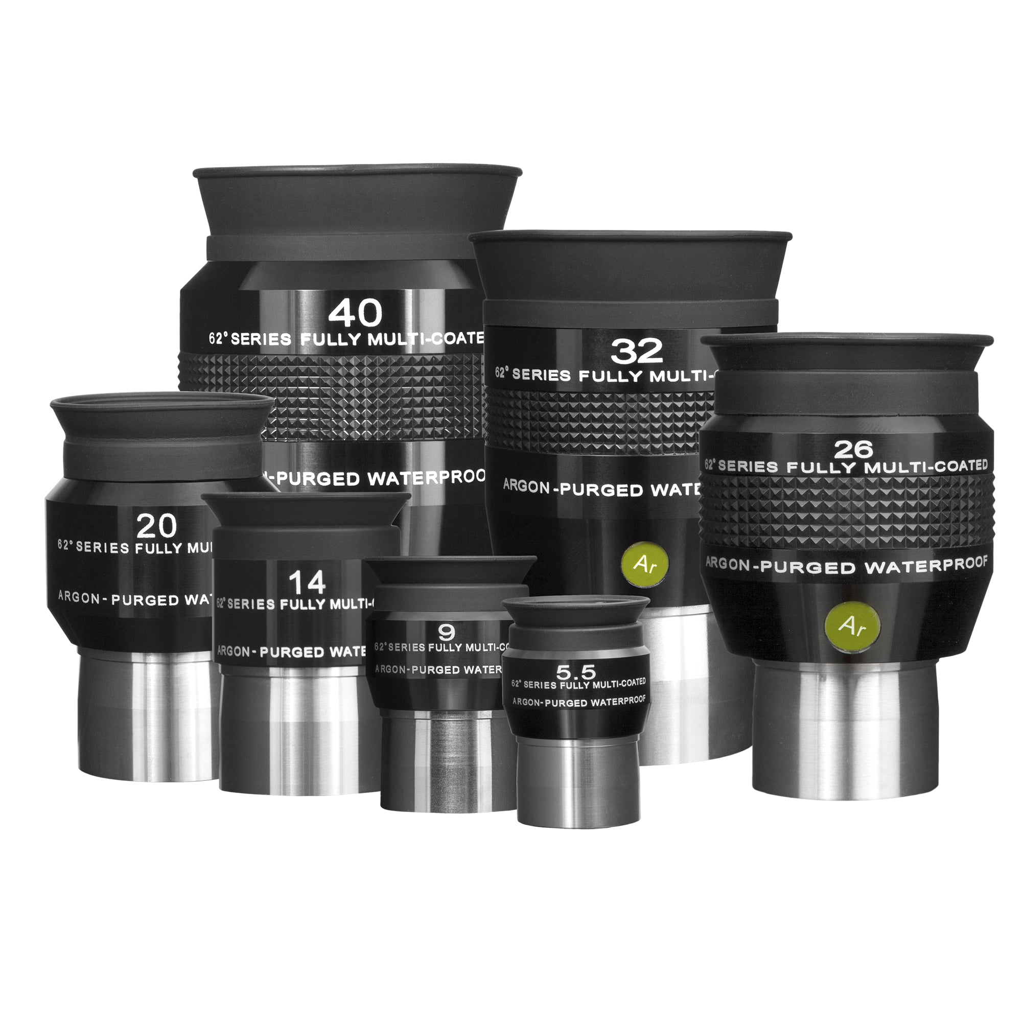 Explore Scientific 62° 40mm Okular Teleskop wasserdicht Weitwinkel