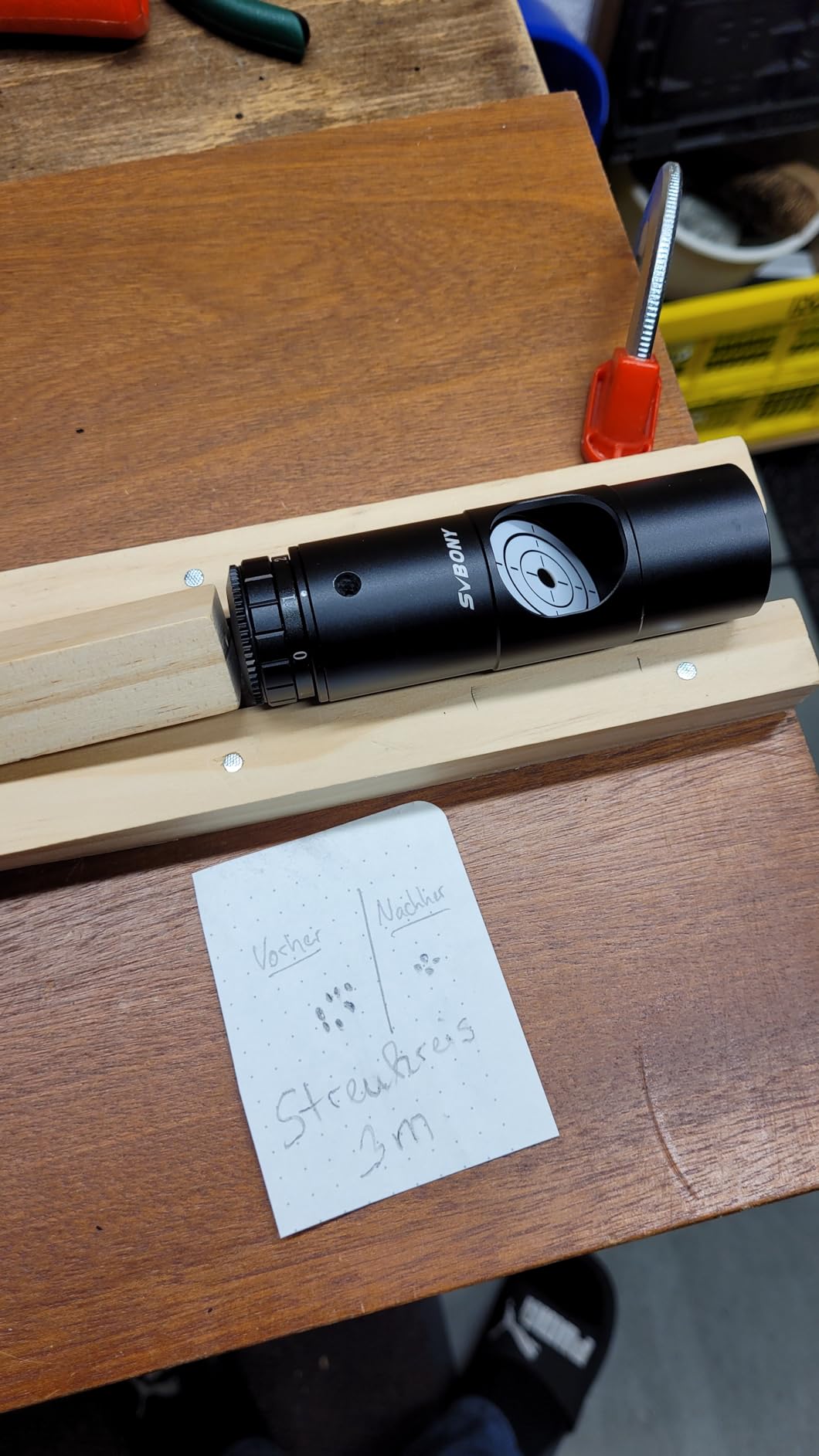 SVBONY Kollimator 1,25 Zoll Justierokular mit 2 Zoll Adapter