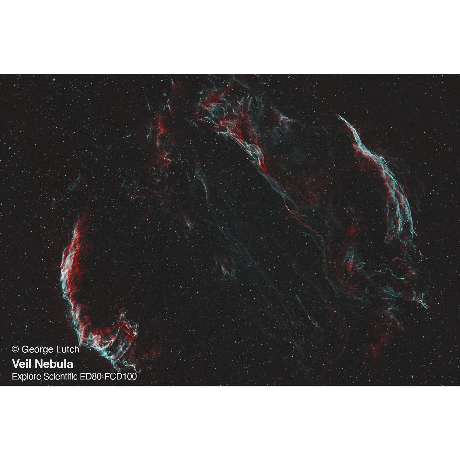 Explore Scientific ED80 FCD100 APO Refraktor Teleskop 80mm