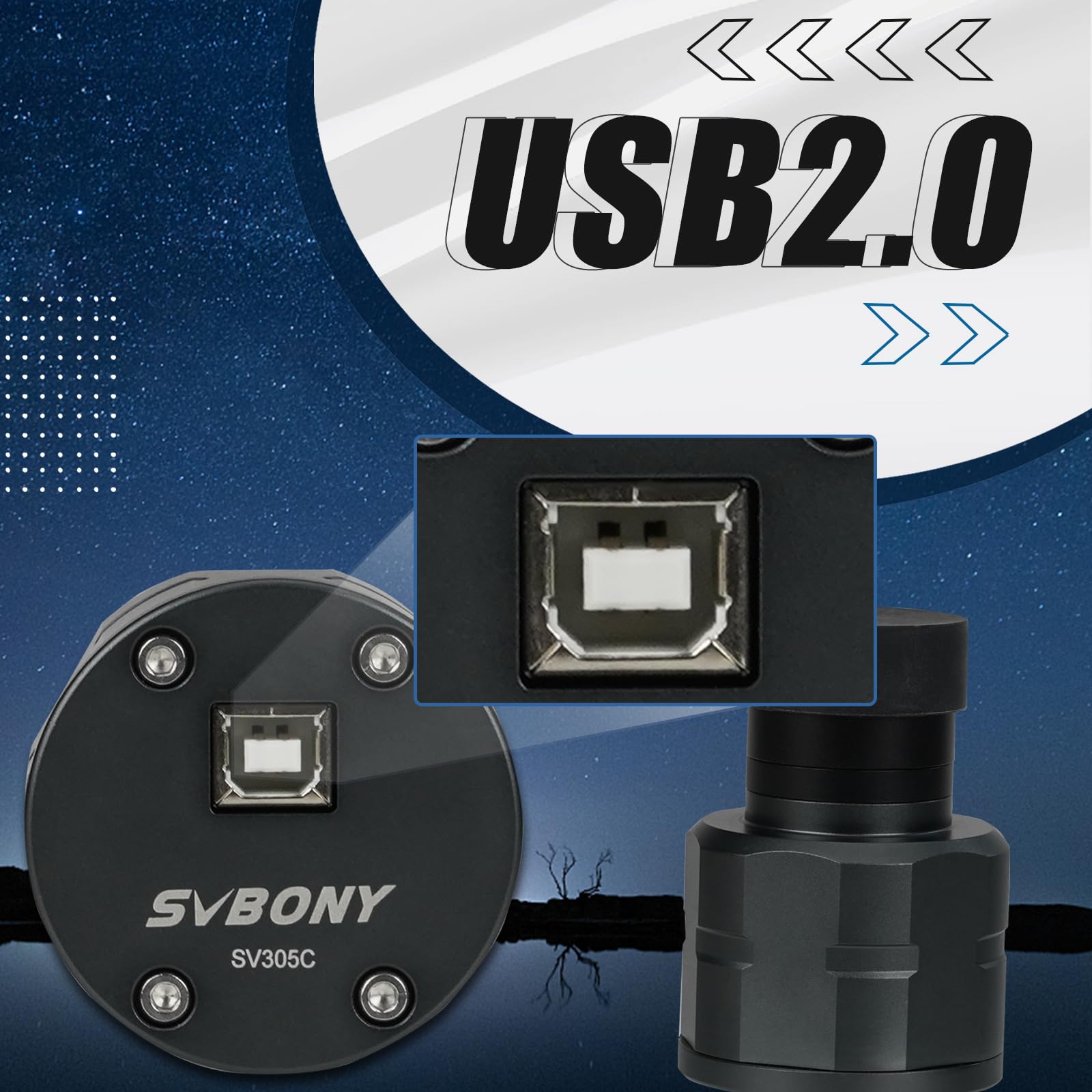SVBONY SV305C Teleskopkamera Planetenkamera IMX662