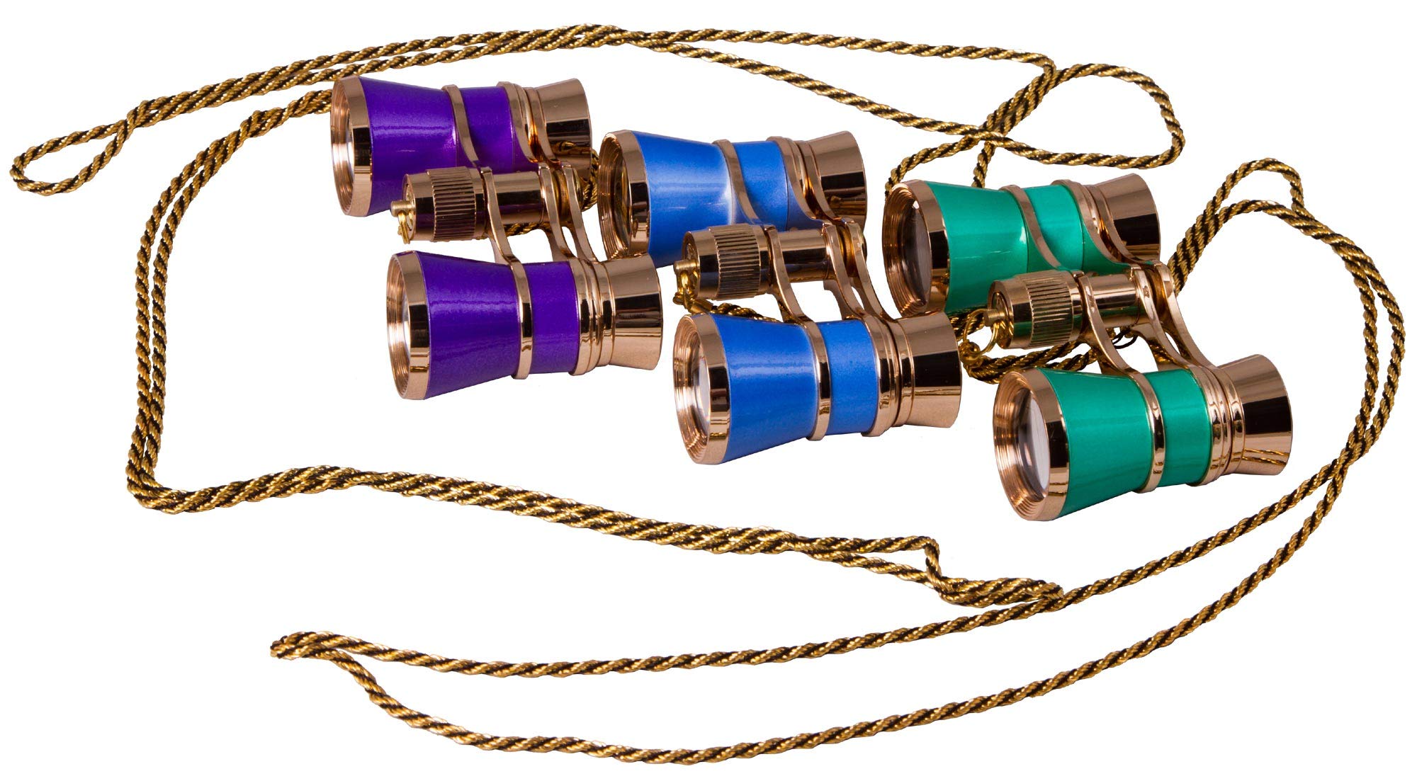 Levenhuk Broadway 325C Opernglas 3x25 Meeresblau mit Kette