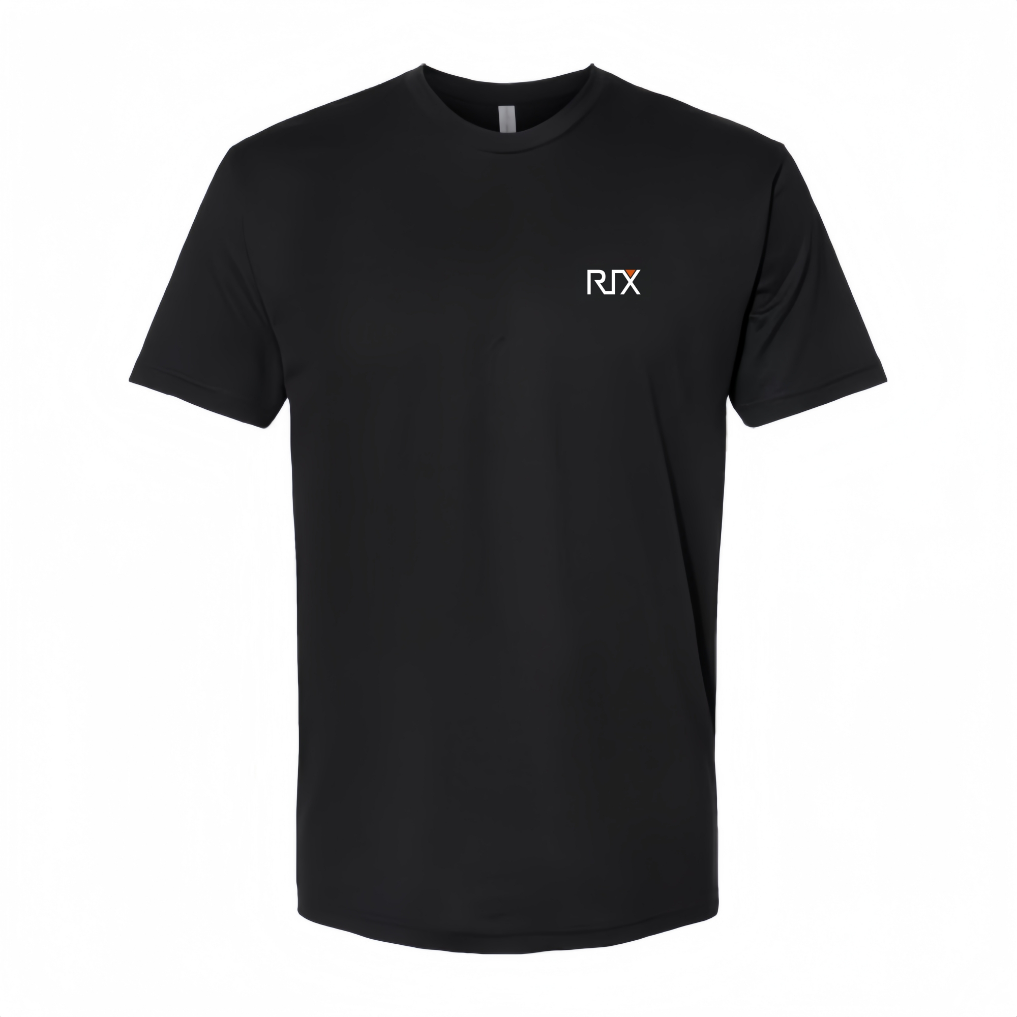 RIX Logo T-Shirt Baumwolle 4.3 oz schwarzes Fan-Shirt