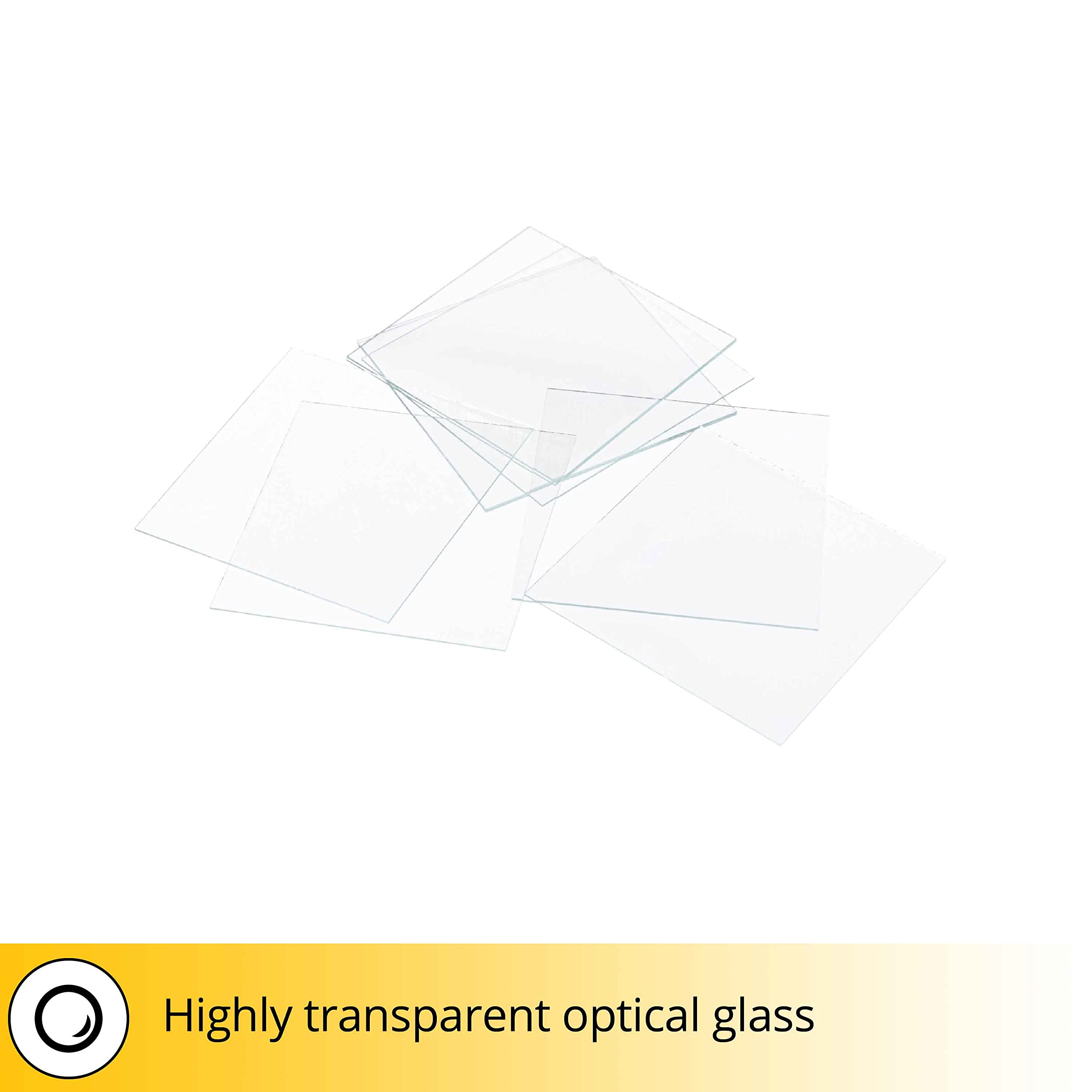 Discovery Deckgläser 100 Stück 24x24mm Glas