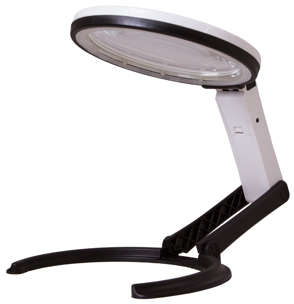 Levenhuk Zeno Desk D13 Tischlupe LED 1,8-5x faltbar