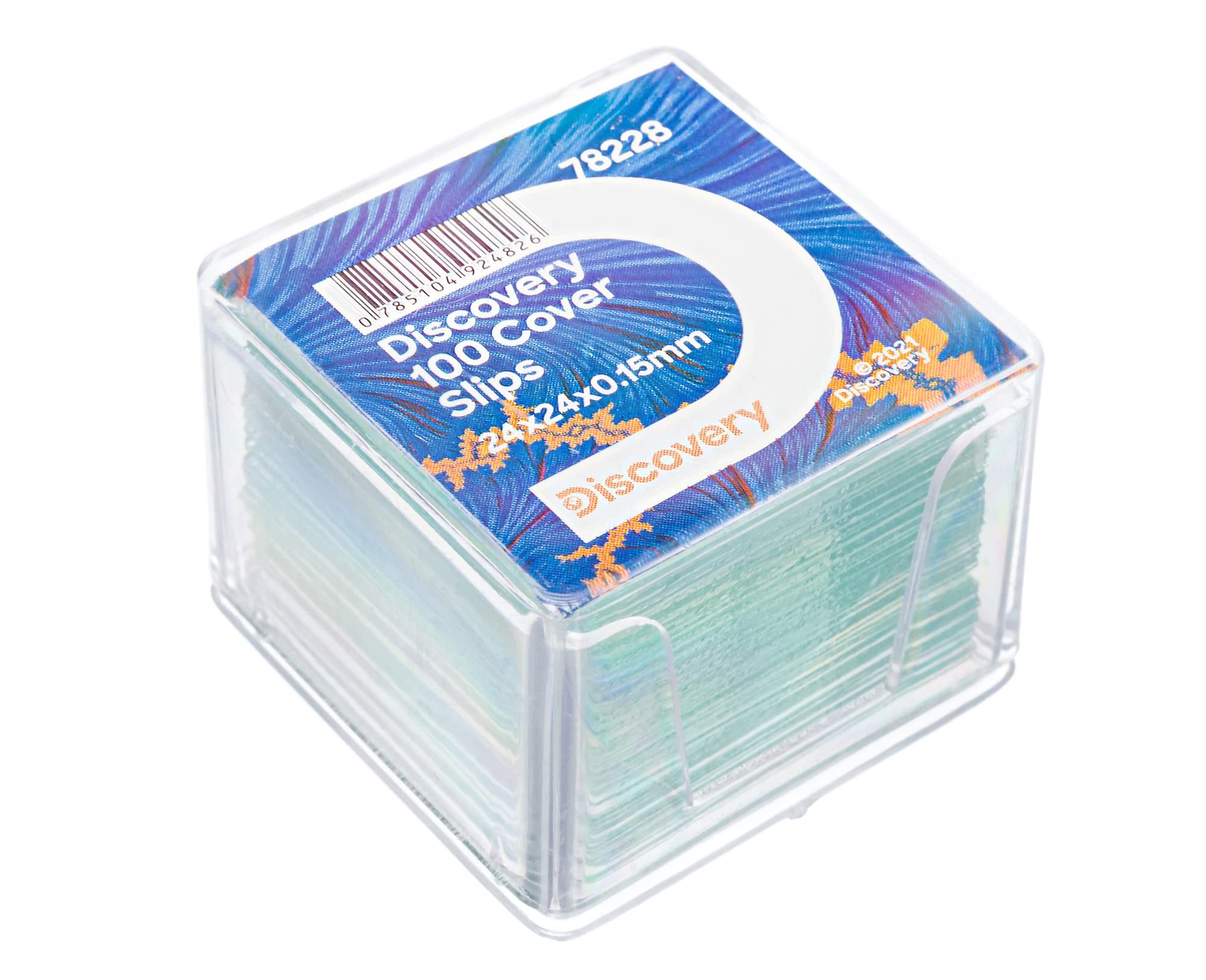 Discovery Deckgläser 100 Stück 24x24mm Glas