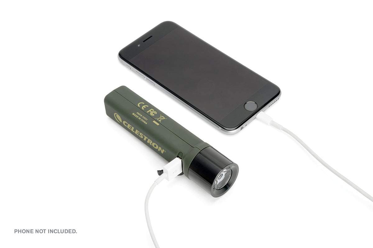 Celestron Elements TrekCel 2200 Powerbank 2200mAh mit Lampe