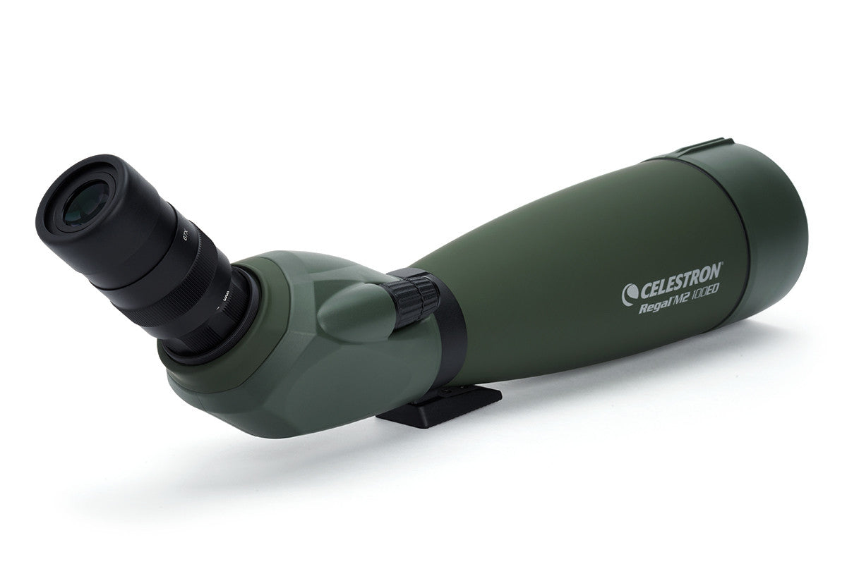 Celestron Regal M2 22-67x100 ED Spektiv Gebraucht Abgewinkelt