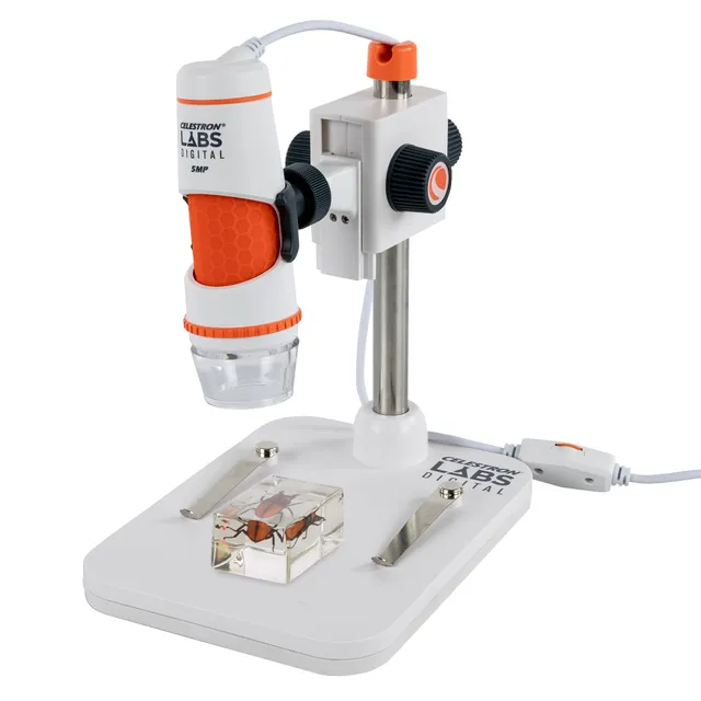 Celestron Labs Digital 5MP Handmikroskop 20x-200x USB-C