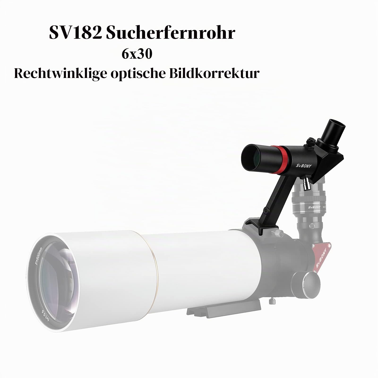 SVBONY SV182 6x30 Sucherfernrohr 90° mit Halterung
