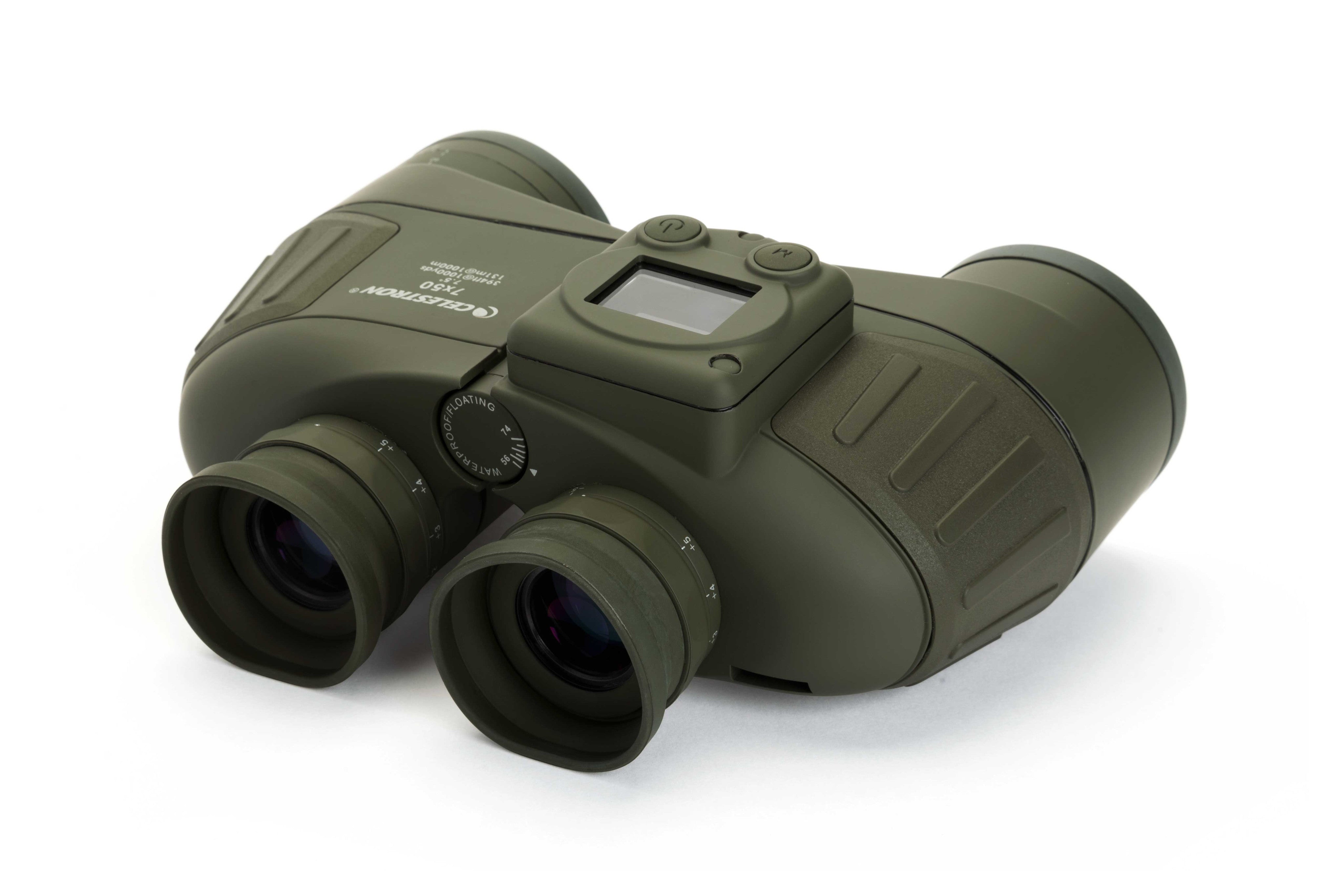 Celestron Cavalry 7x50 Fernglas mit GPS Kompass Porro