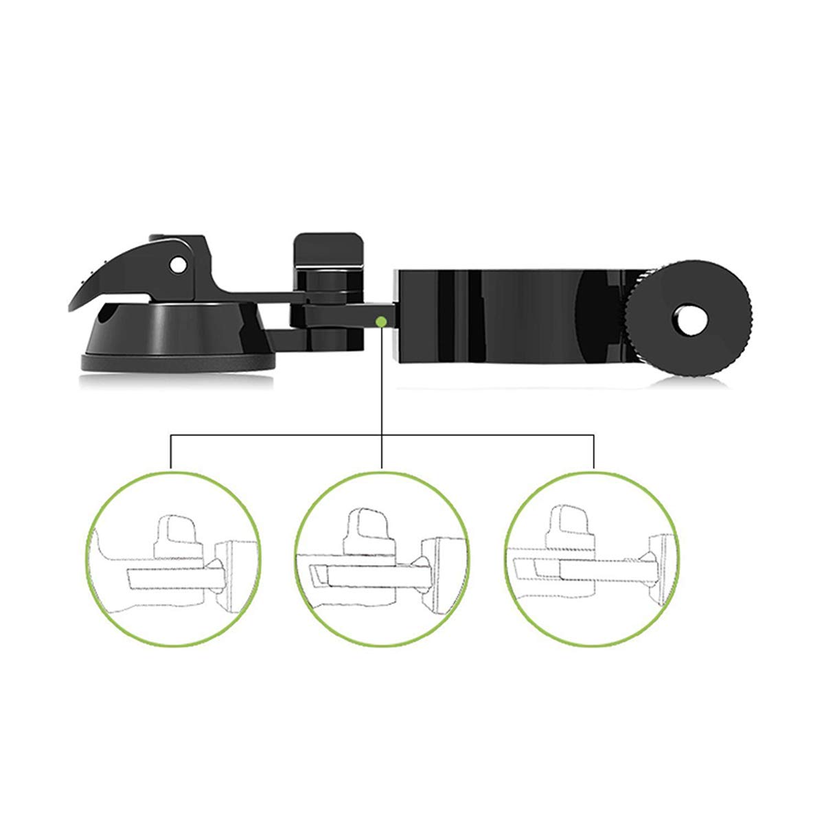 SVBONY Smartphone Adapter Handyhalter 50-65 mm Alu