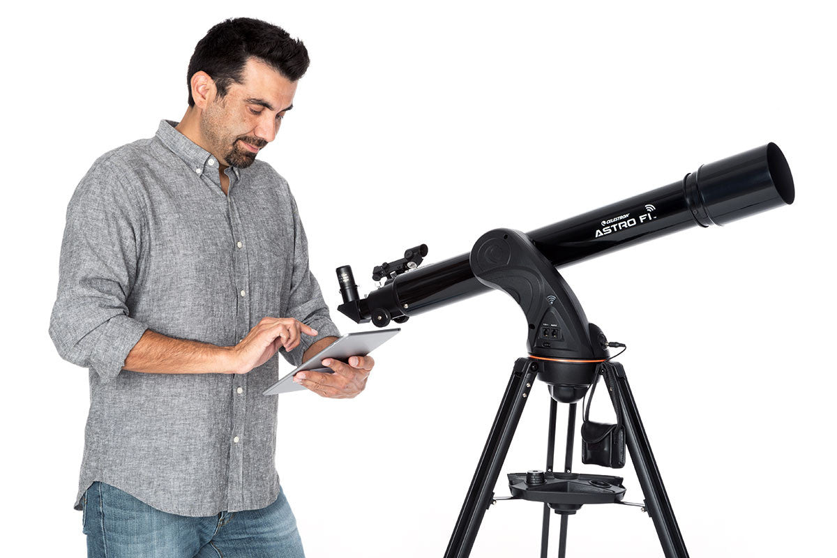 Celestron Astro Fi 90 Refraktor Teleskop WiFi 90mm