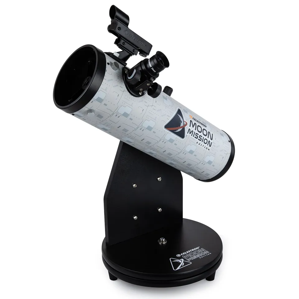 Celestron Moon Mission 114 Dobson Teleskop Tisch 114mm Newton