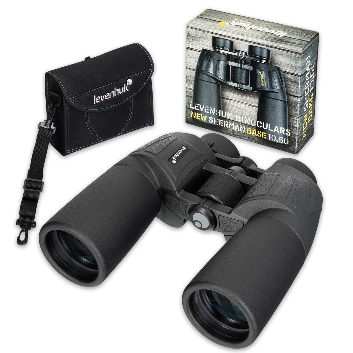 Levenhuk New Sherman Base 10x50 Fernglas wasserdicht