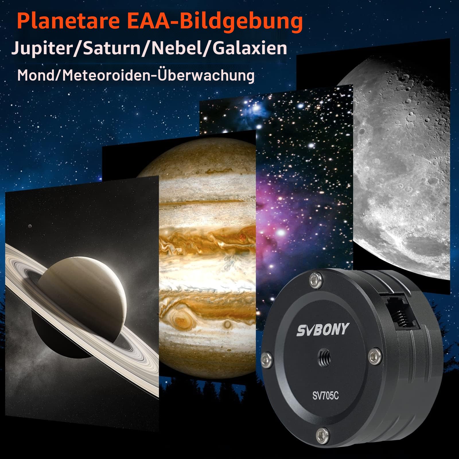 SVBONY SV705C Astrokamera IMX585 Farb USB3.0 Planetenkamera