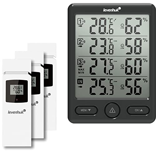 Levenhuk Wezzer PLUS LP20 Wetterstation mit 3 Sensoren