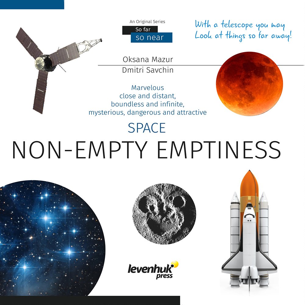 Levenhuk Space Non-Empty Emptiness Wissensbuch Kinder Astronomie