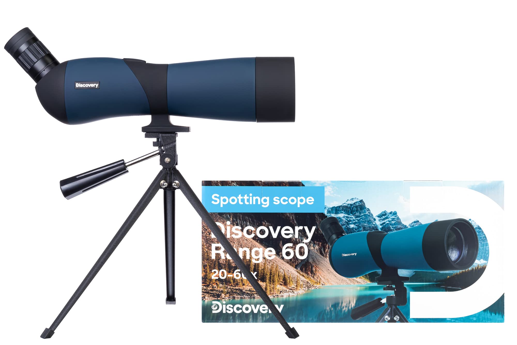 Discovery Range 60 Spektiv 20-60x mit Tischstativ