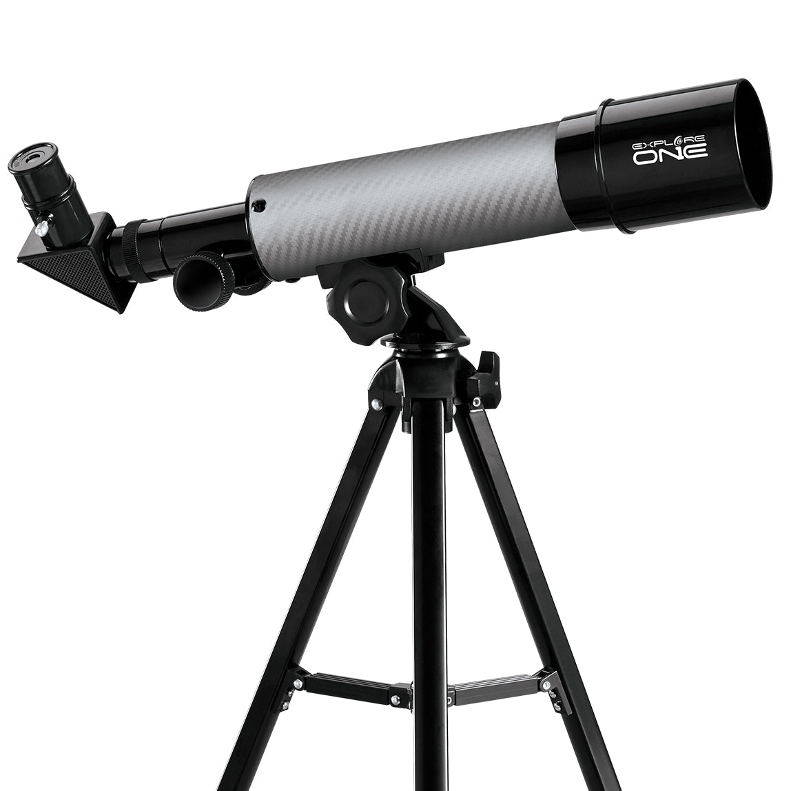 Explore One CF350 50mm Teleskop Refraktor AZ silber