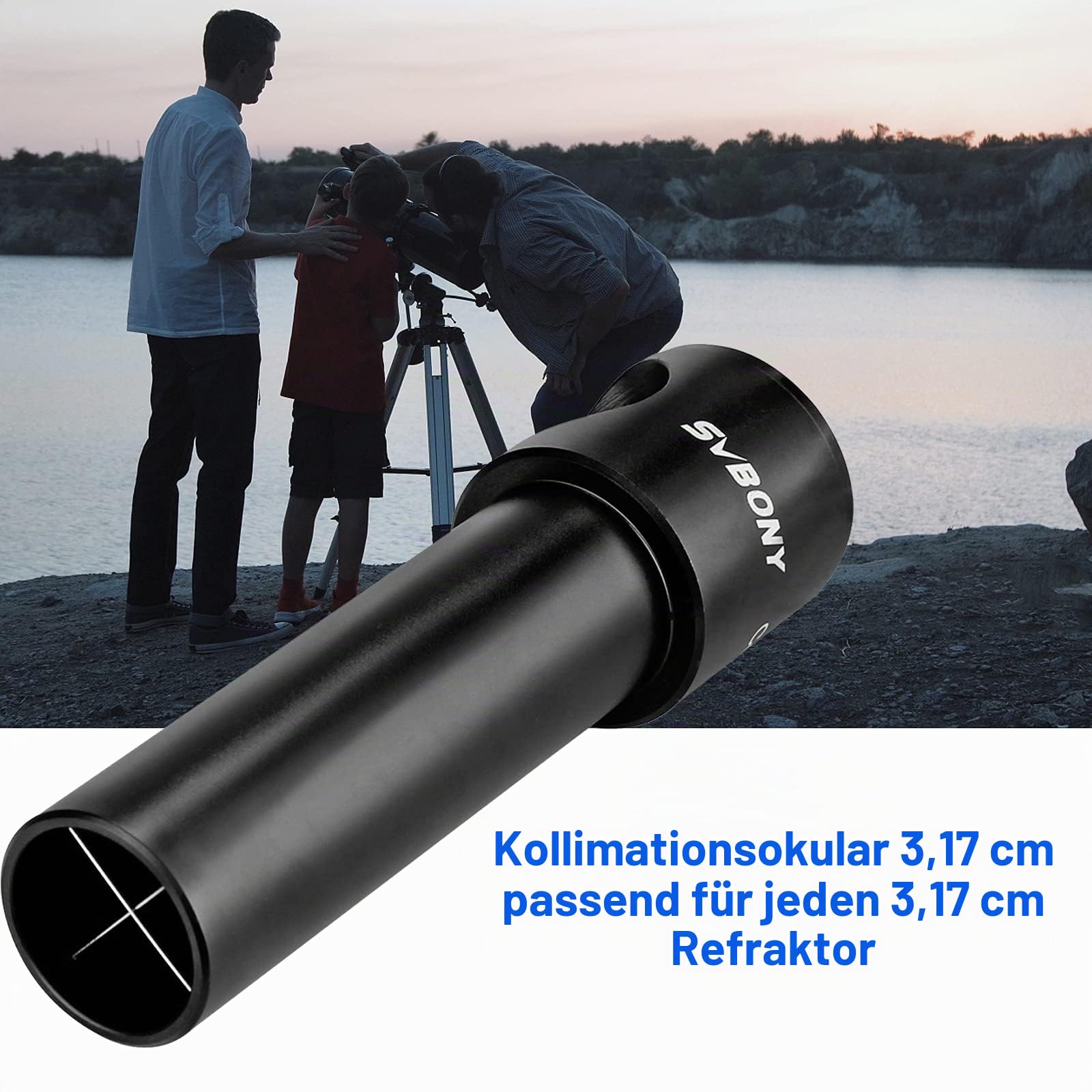 SVBONY SV197 Kollimationsokular 1,25 Zoll Cheshire