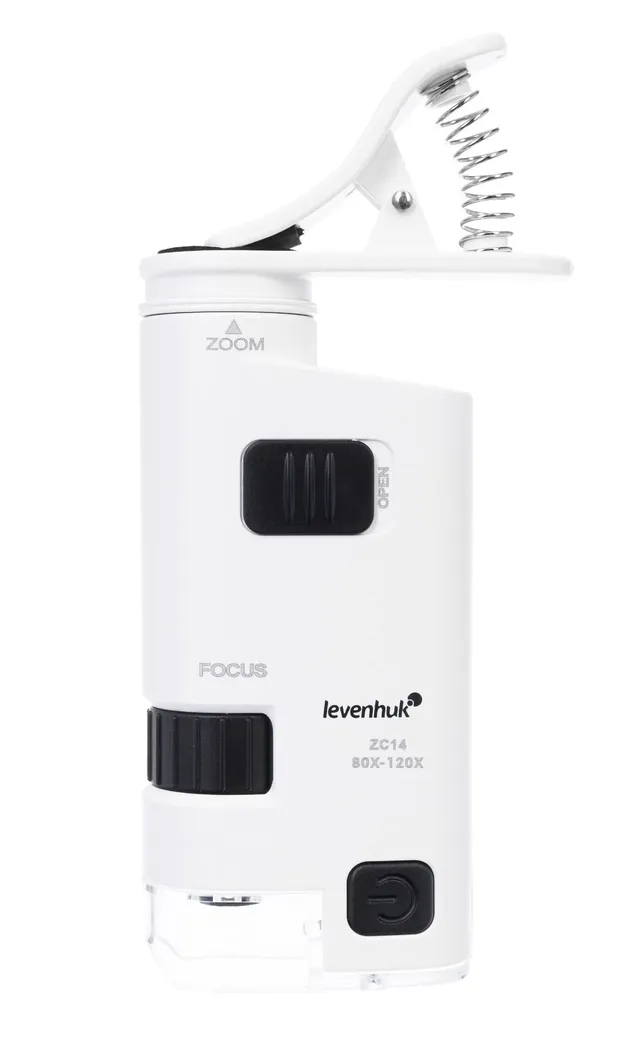 Levenhuk Zeno Cash ZC14 Taschenmikroskop 80-120x LED