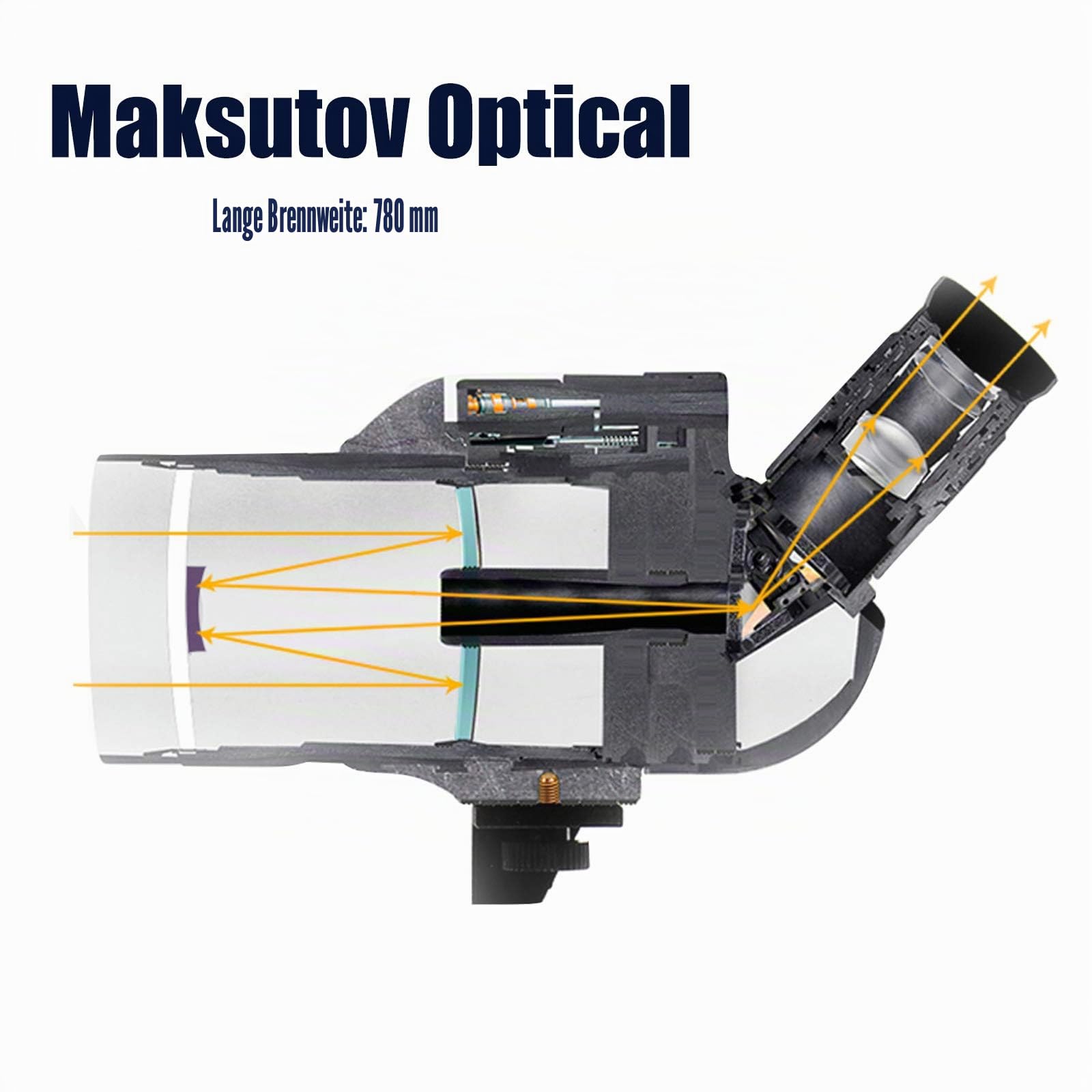 SVBONY SV41 Mak Spektiv 25-75x70 Zoom Wasserdicht mit Stativ