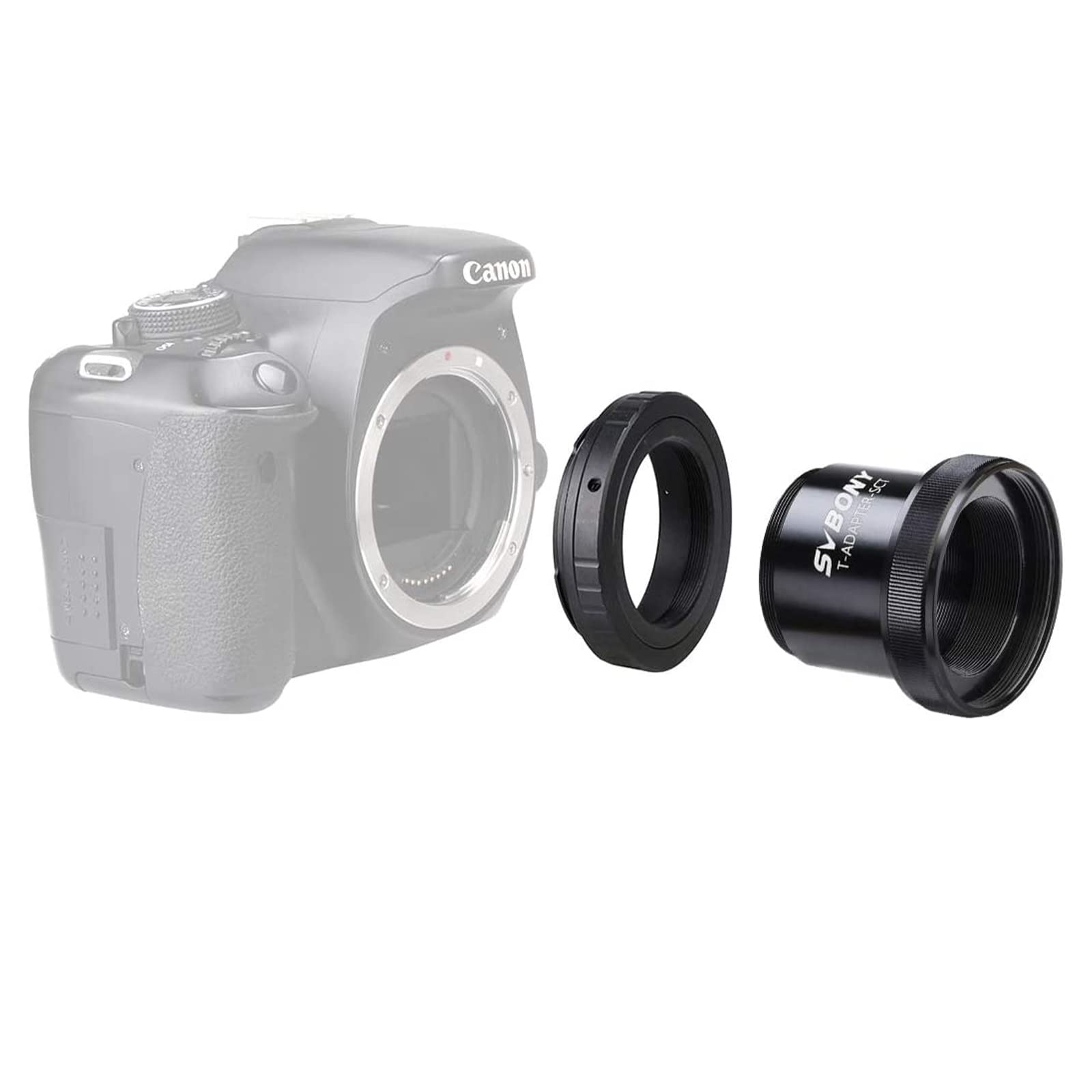 SVBONY SV167 SCT Kameraadapter 1,25 Zoll Nikon T2 Aluminium