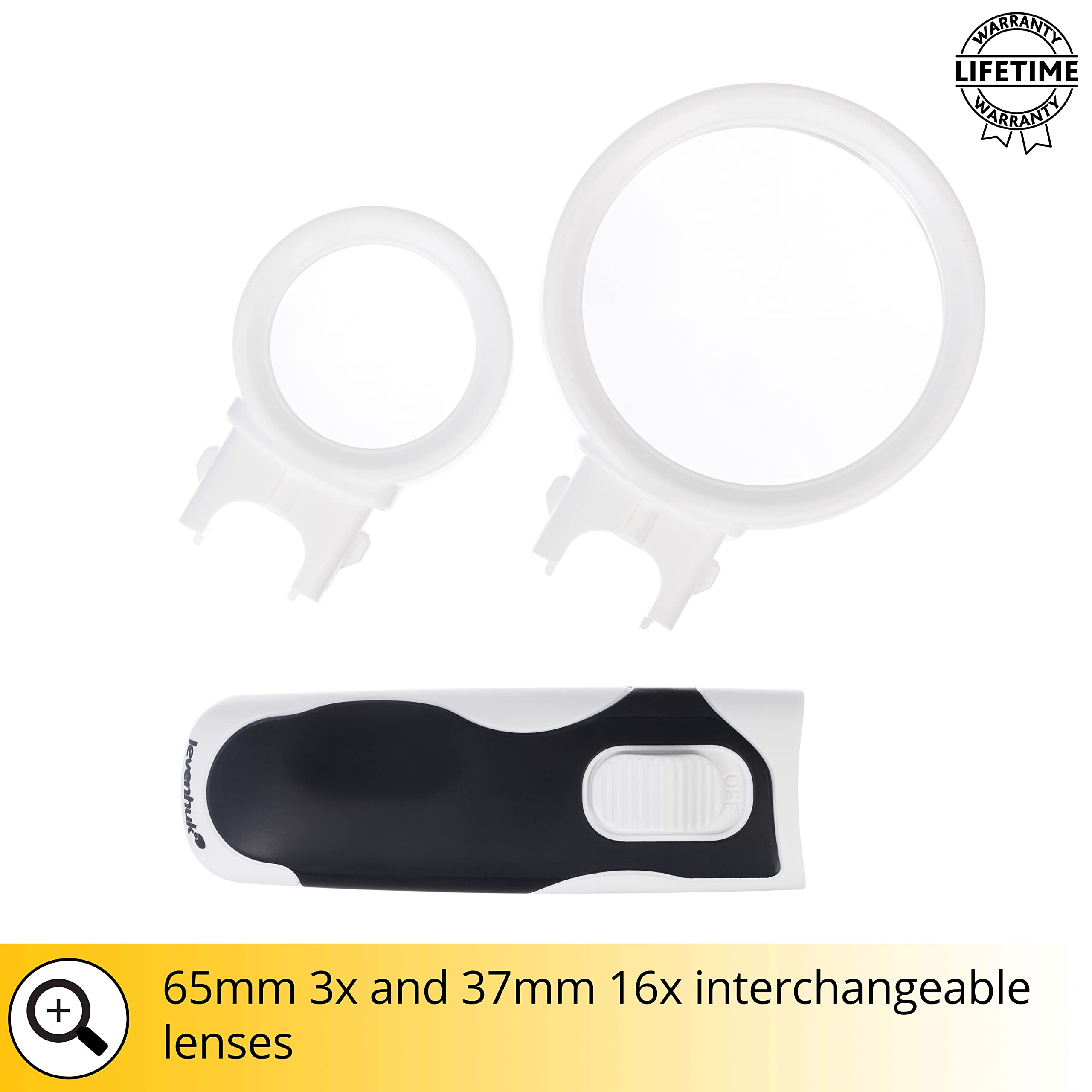 Levenhuk Zeno Multi ML7 LED Lupe Set 3x/16x Handlupe