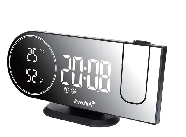 Levenhuk Wezzer Tick H50 Projektionsuhr mit Thermometer