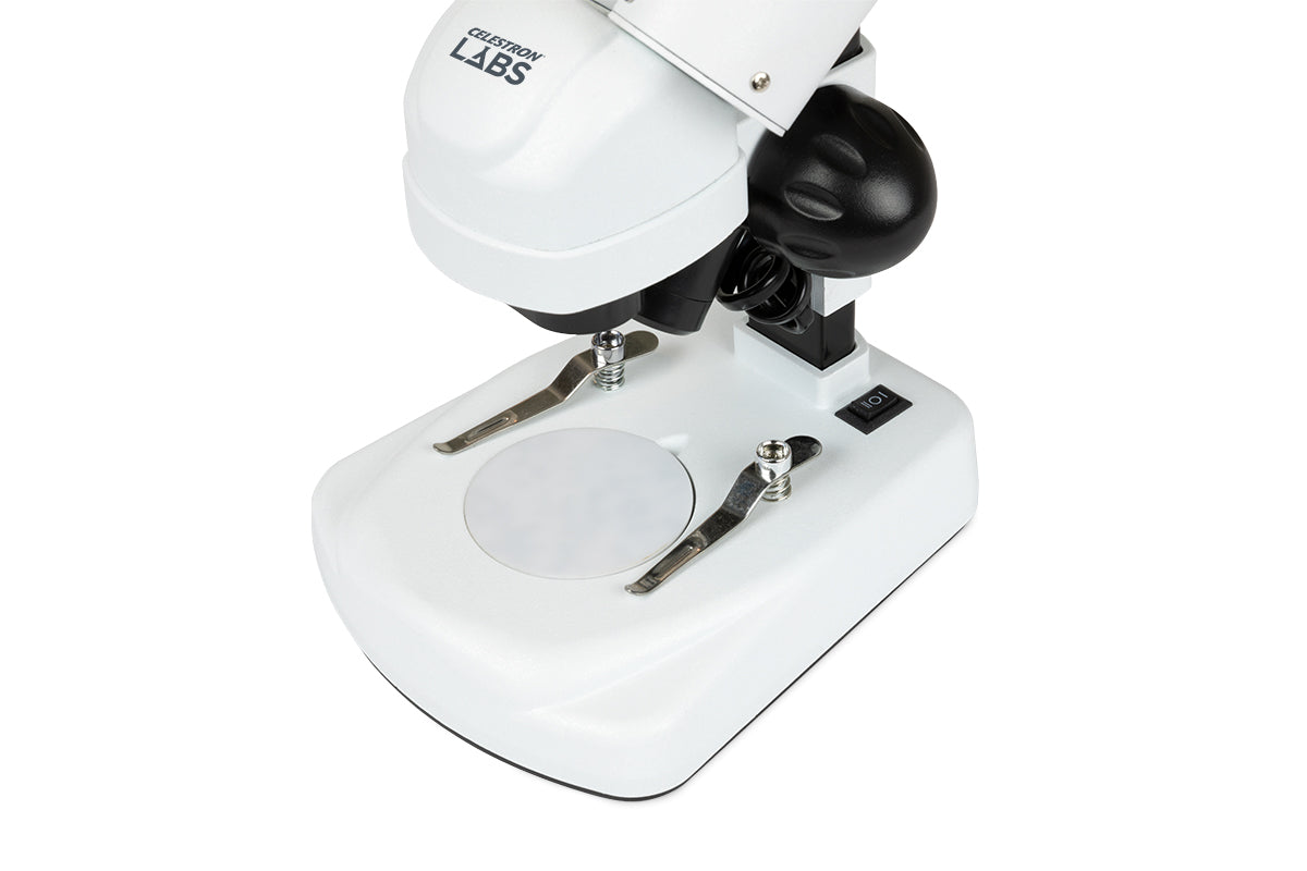 Celestron Labs S20 Stereo Mikroskop 20x LED abgewinkelt