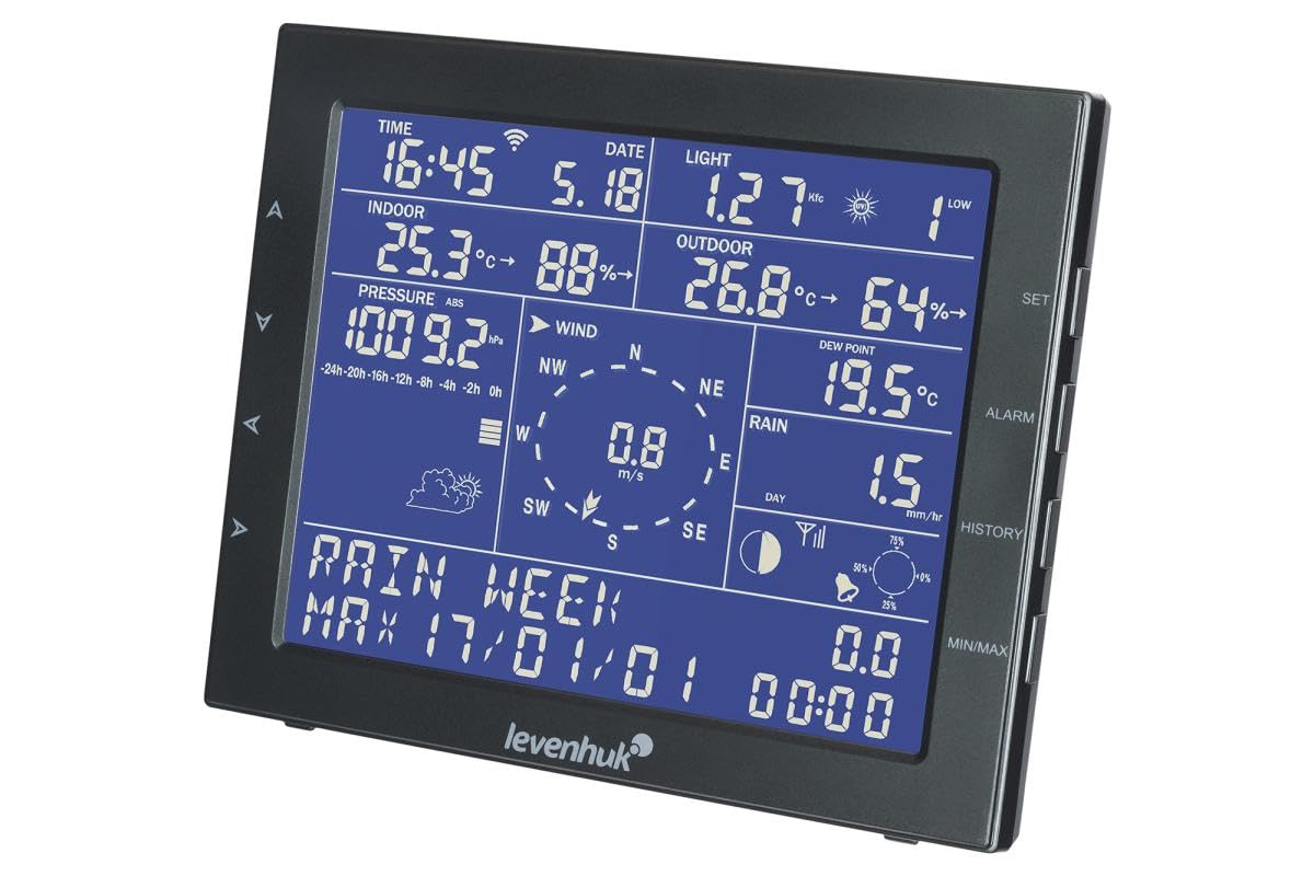 Levenhuk Wezzer PRO LP330 Wetterstation 14-in-1 WLAN UV