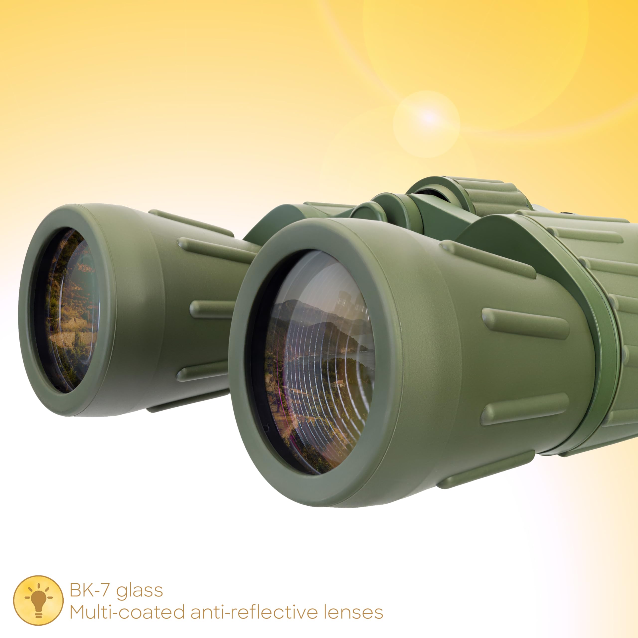 Levenhuk Discovery Field 10x50 Fernglas Outdoor BK-7