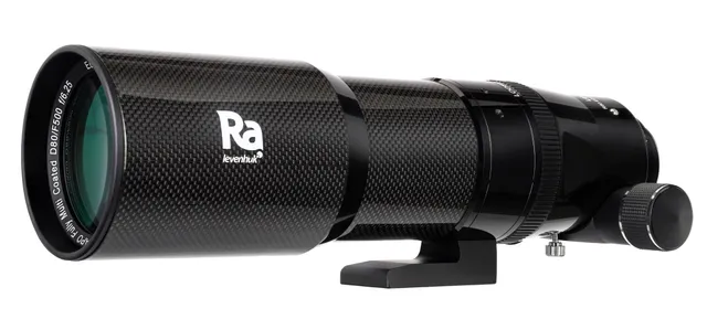 Levenhuk Ra R80 ED Carbon OTA Refraktor 80 mm für Foto