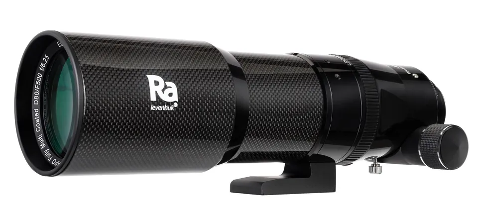 Levenhuk Ra R80 ED Carbon OTA Refraktor 80 mm für Foto