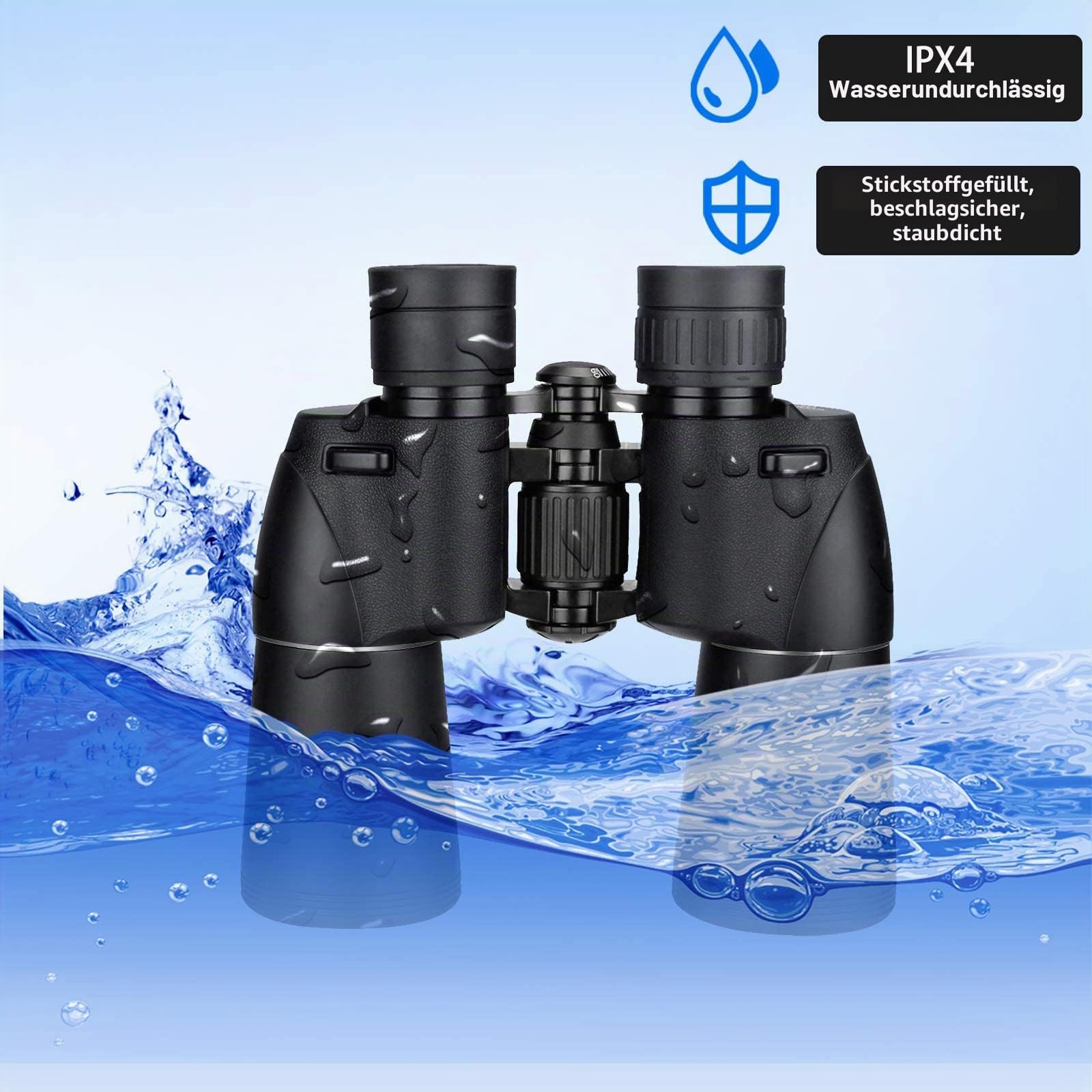 SVBONY SV206 Fernglas 10x50 HD BAK4 wasserdicht