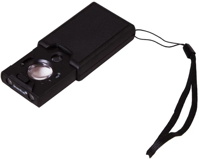 Levenhuk Zeno Gem M13 Taschenlupe LED UV Metall