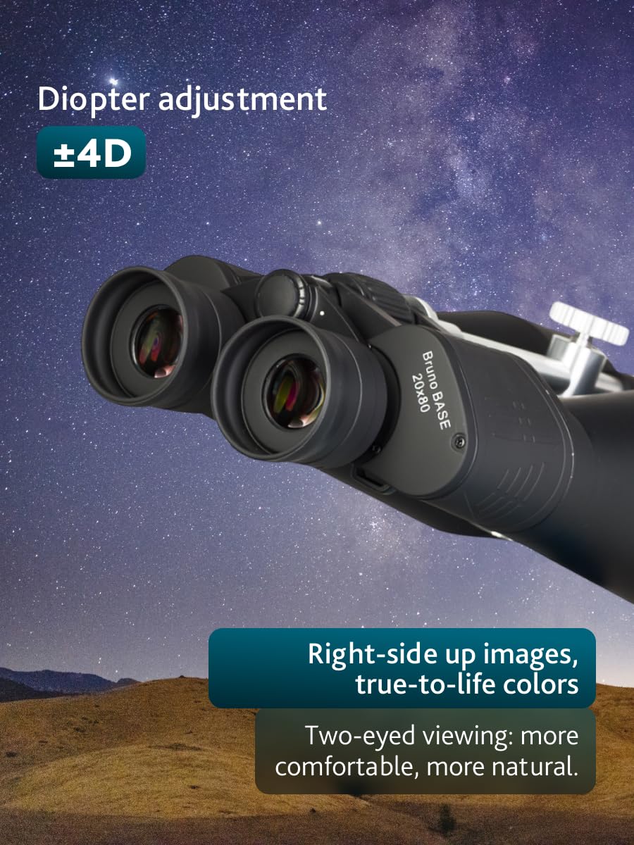 Levenhuk Bruno Base 20x80 Astronomie-Fernglas BAK-4