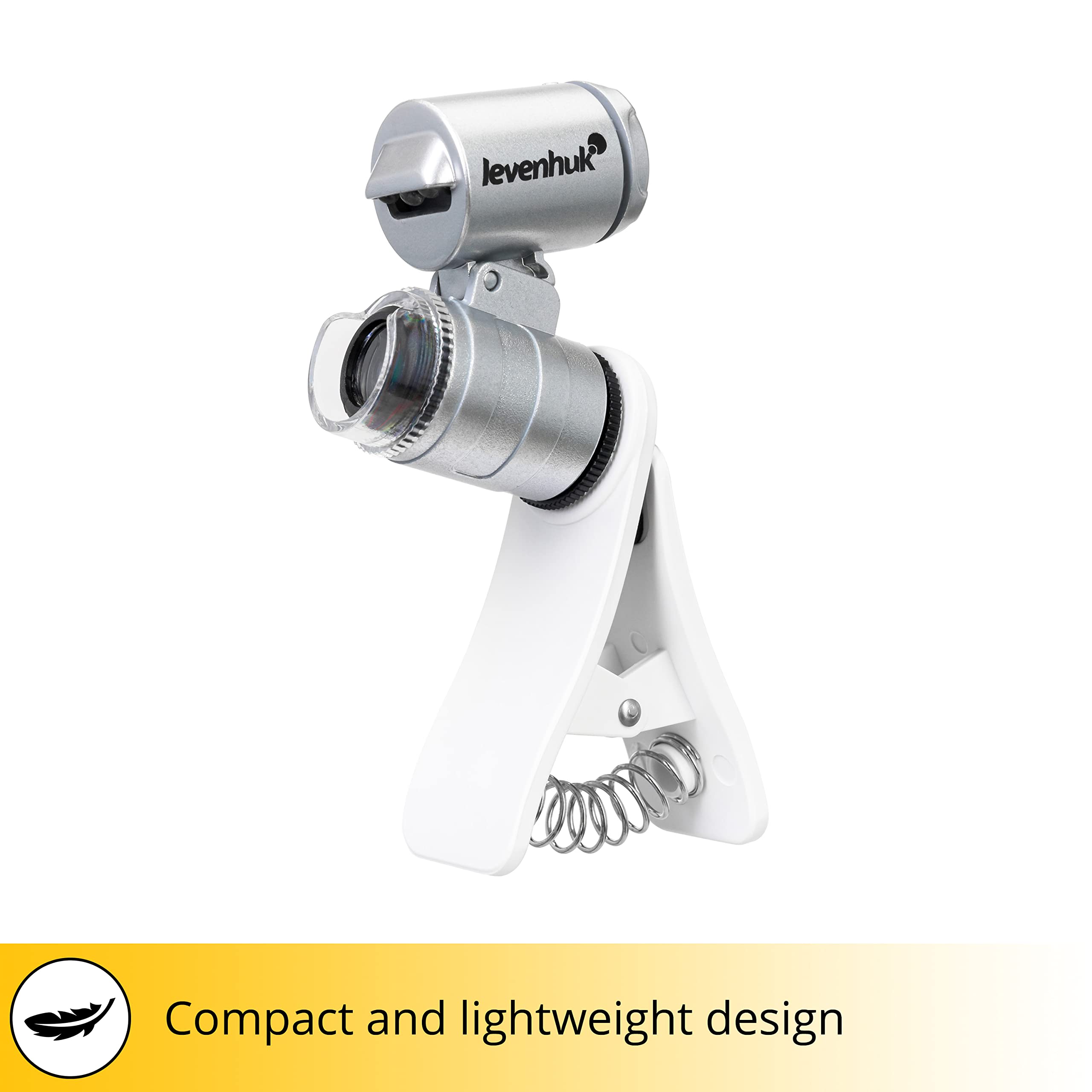 Levenhuk Zeno Cash ZC4 Mikroskop 60x LED UV Clip