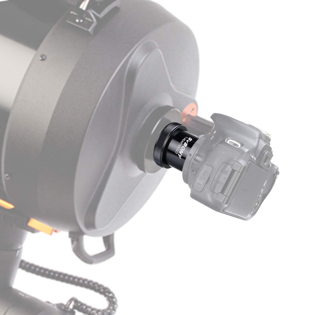 SVBONY SV167 SCT Kameraadapter 1,25 Zoll Nikon T2 Aluminium