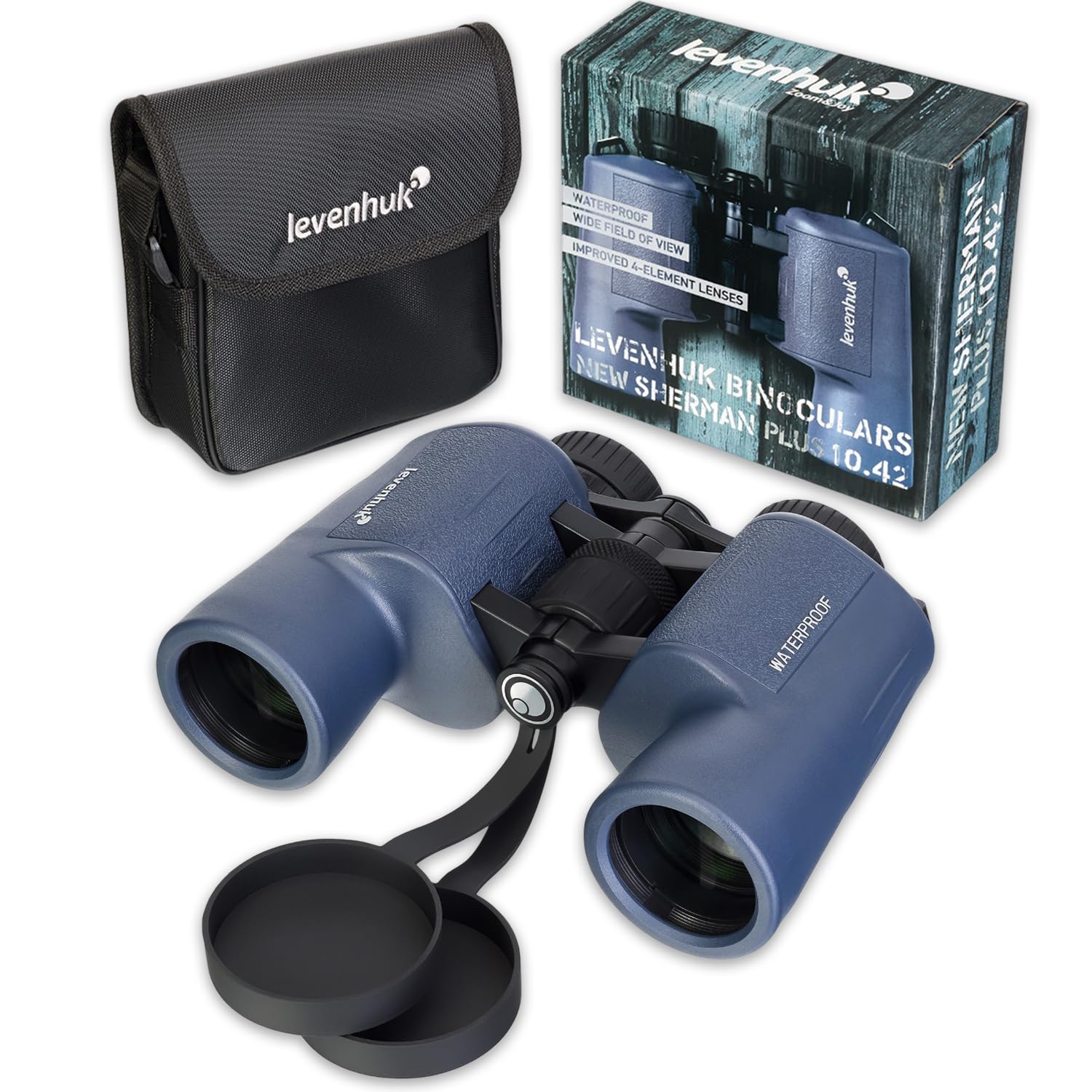 Levenhuk New Sherman Plus 10x42 Fernglas kompakt