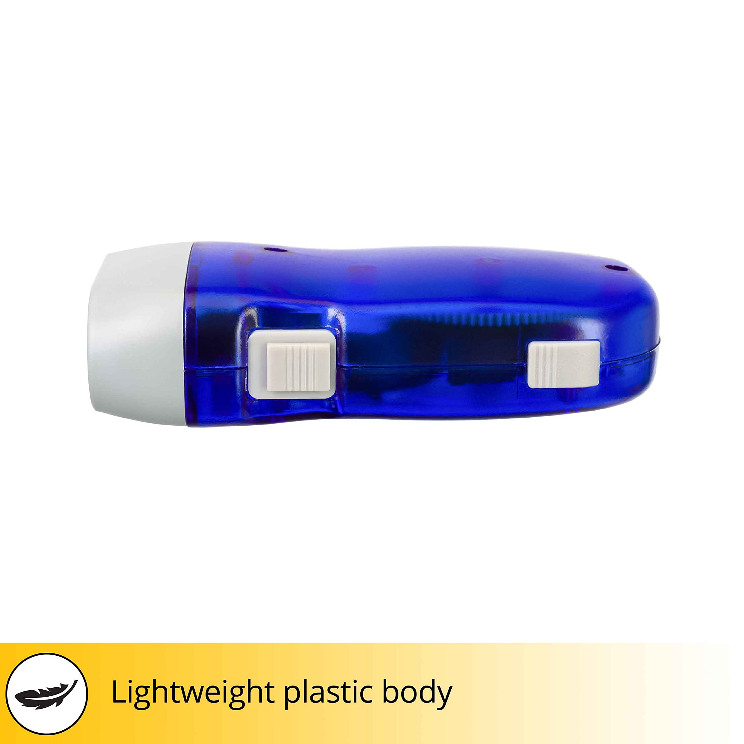 Discovery Basics SR10 Dynamo-Taschenlampe LED blau