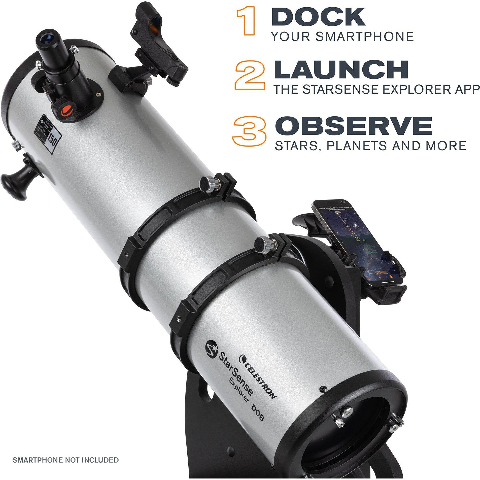 Celestron StarSense Explorer 150mm Dobson Teleskop gebraucht