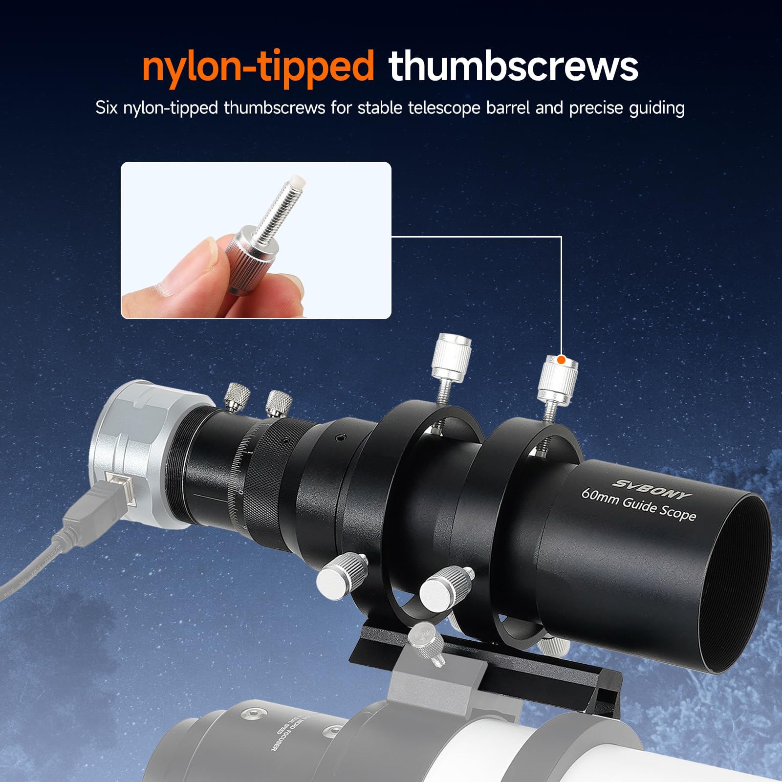 SVBONY SV106 60mm Sucherfernrohr Guidescope