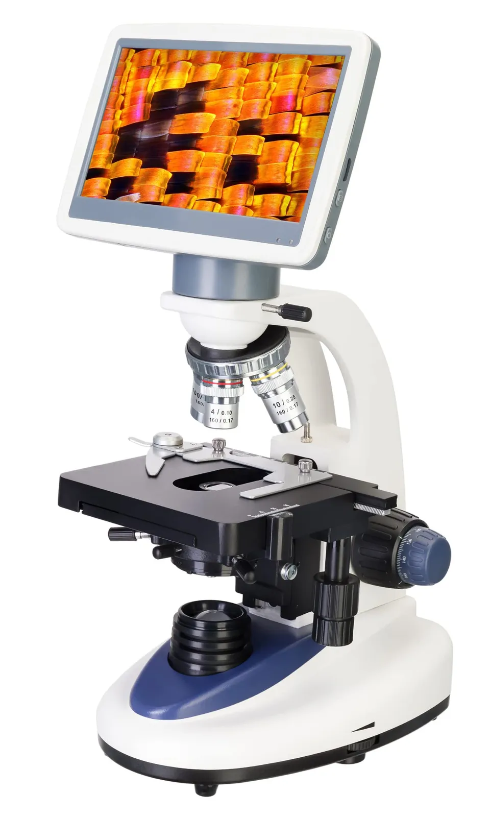 Levenhuk D95L LCD Labormikroskop 40-1000x 7 Zoll