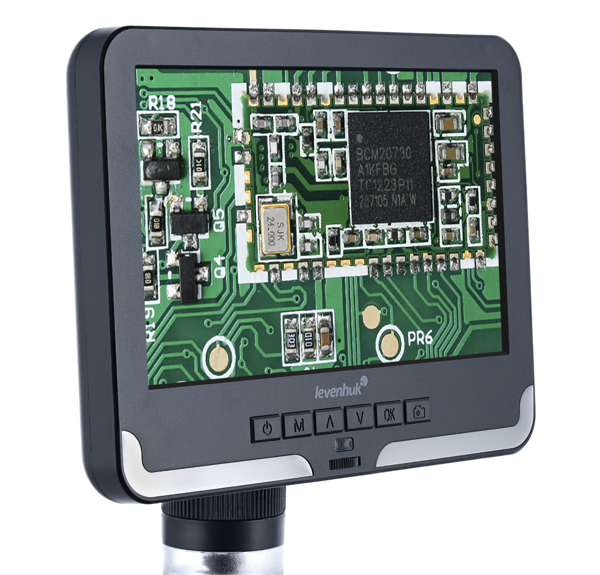 Levenhuk DTX RC2 Digitalmikroskop 3-200x mit 7 Zoll LCD