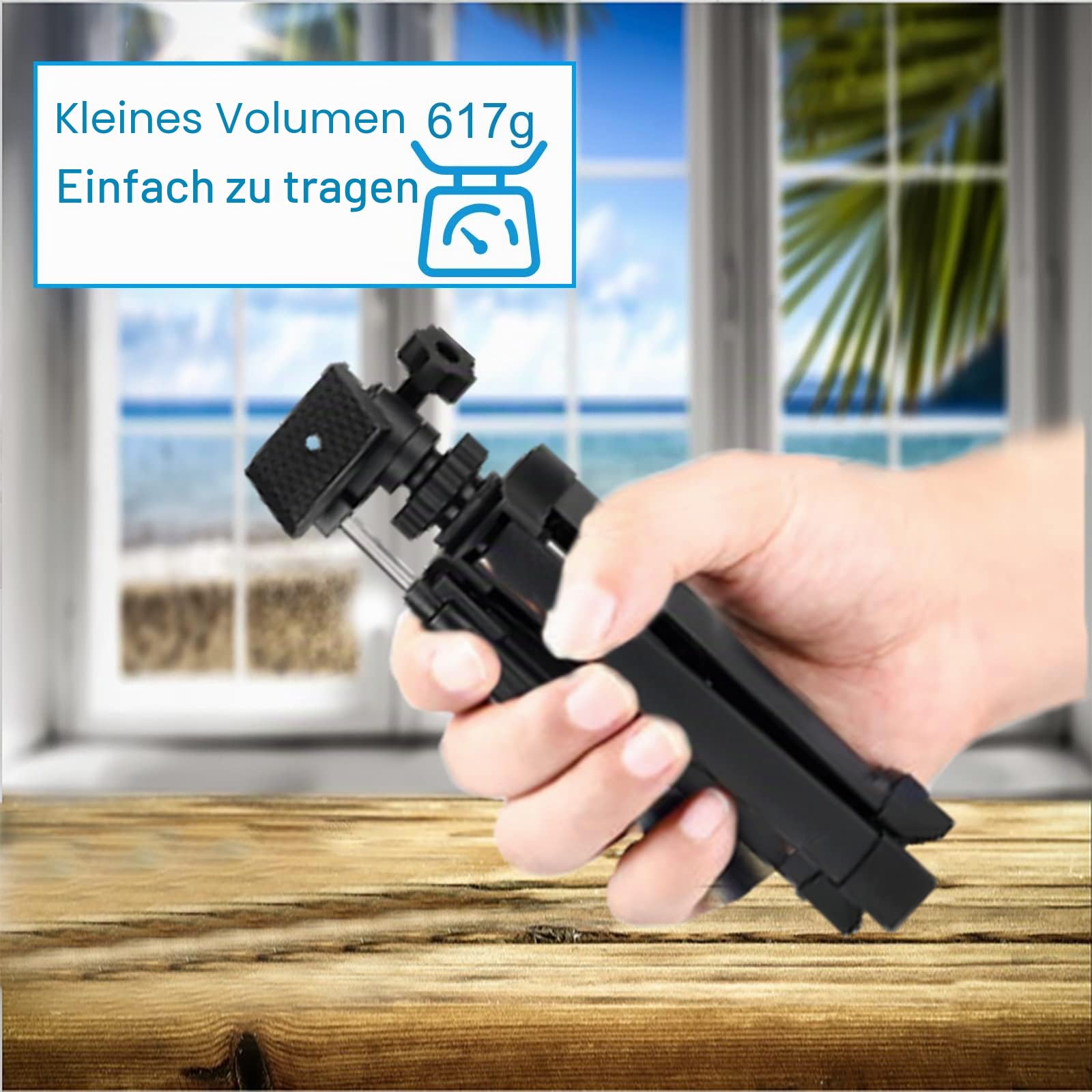 SVBONY SV146 Tischstativ Alu 1/4 Zoll bis 4,5 kg